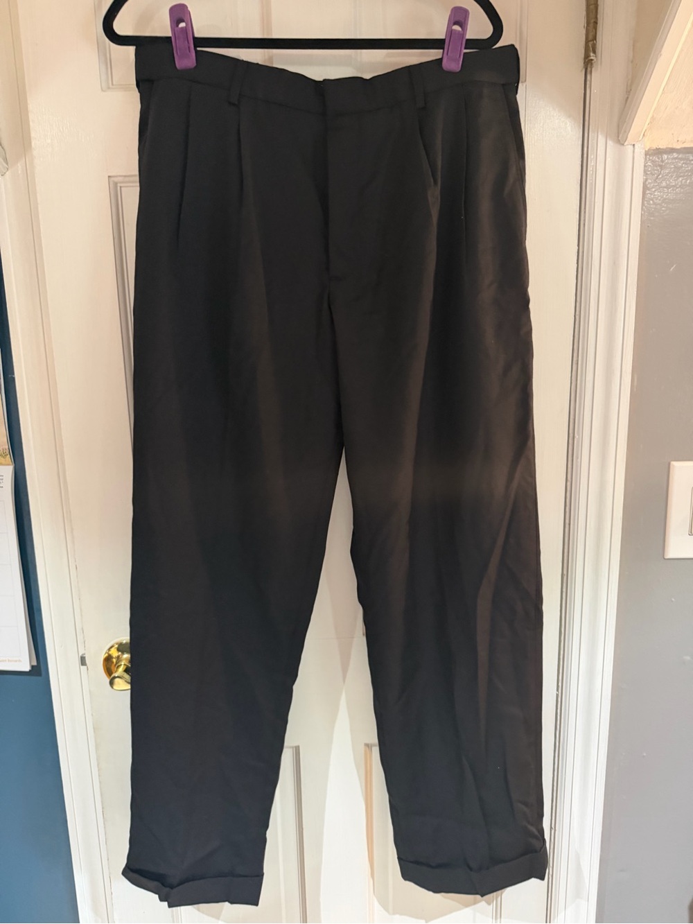 Lands’ End Pleated Trousers/sz 36